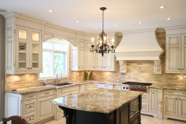 Design of French Country Kitchen